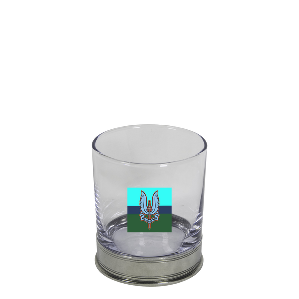 SFCA - Pewter Bottom Whisky Glass