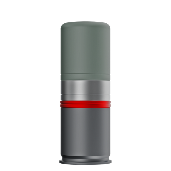 UK Infantry 40mm CS Gas Grenade Drinks Flask - Aluminium