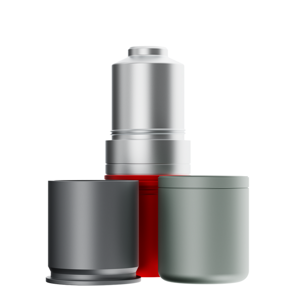 UK Infantry 40mm CS Gas Grenade Drinks Flask - Aluminium