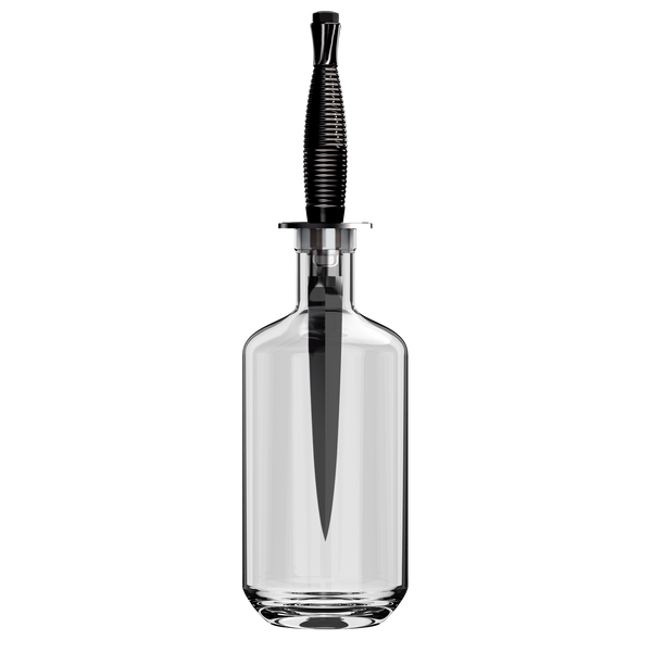Commando Dagger Black - Premium Decanter