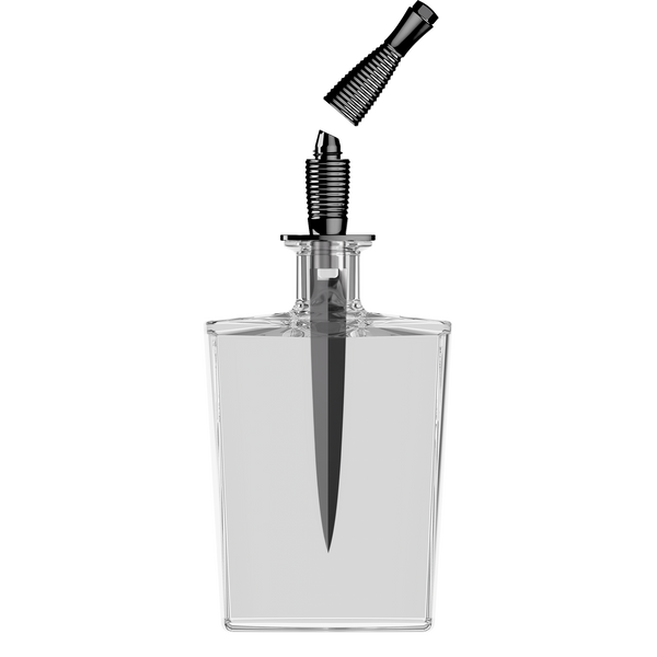 Commando Dagger Black - Luxury Square Decanter