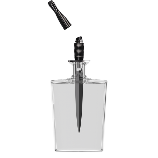 Commando Dagger Black - Luxury Square Decanter