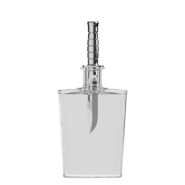 Welsh Guards Ka-Bar  - Luxury Square Decanter