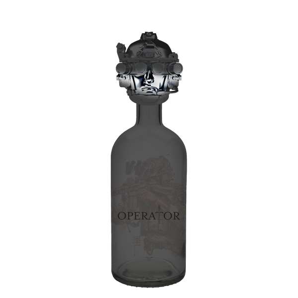 255 - OPERATOR - GPNVG - Decanter - Forged Metal
