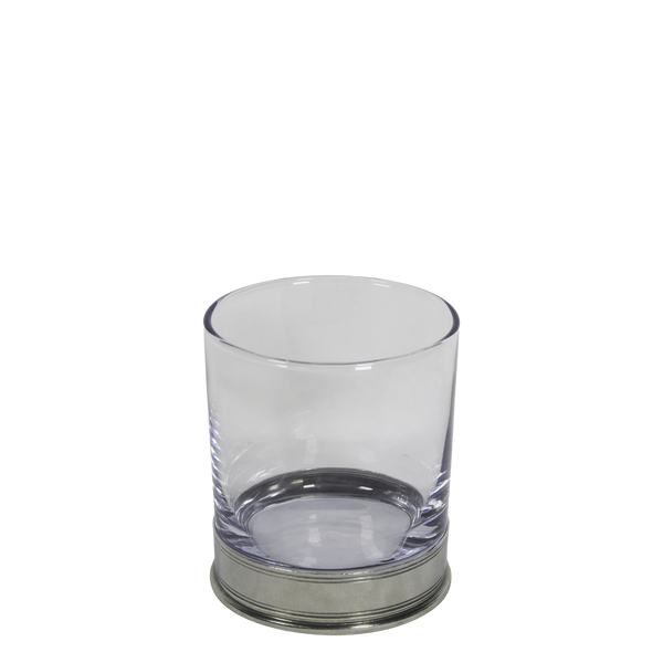 SFCA - Pewter Bottom Whisky Glass