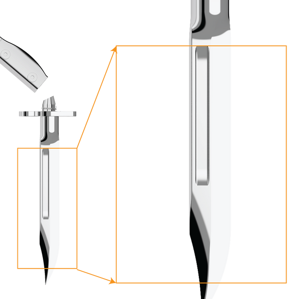 PSD - SLR Bayonet  - Luxury Square Decanter