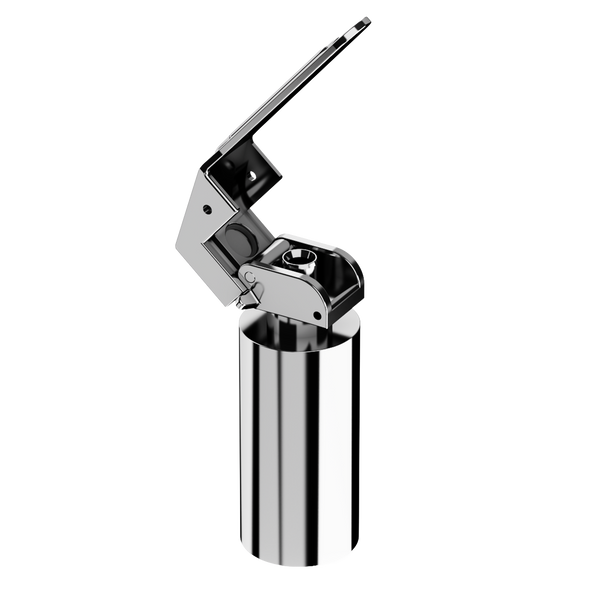 Stun Pin Grenade Flask Stainless Steel