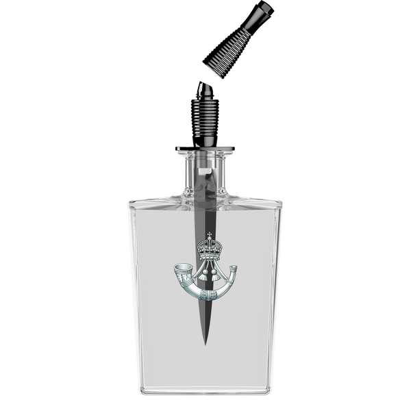 Rifles Commando Dagger Black - Luxury Square Decanter