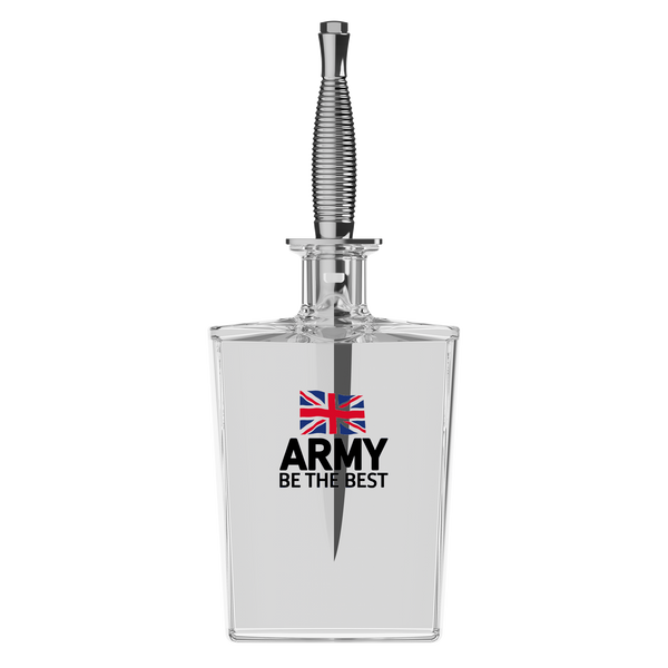 UK Infantry Commando Dagger - Luxury Square Decanter