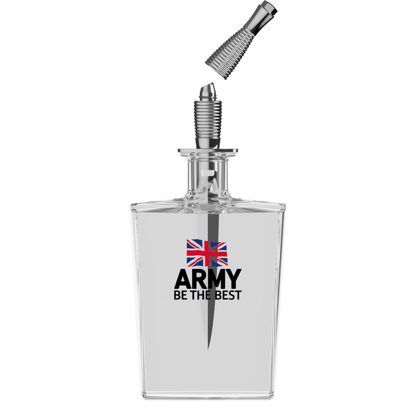 UK Infantry Commando Dagger - Luxury Square Decanter