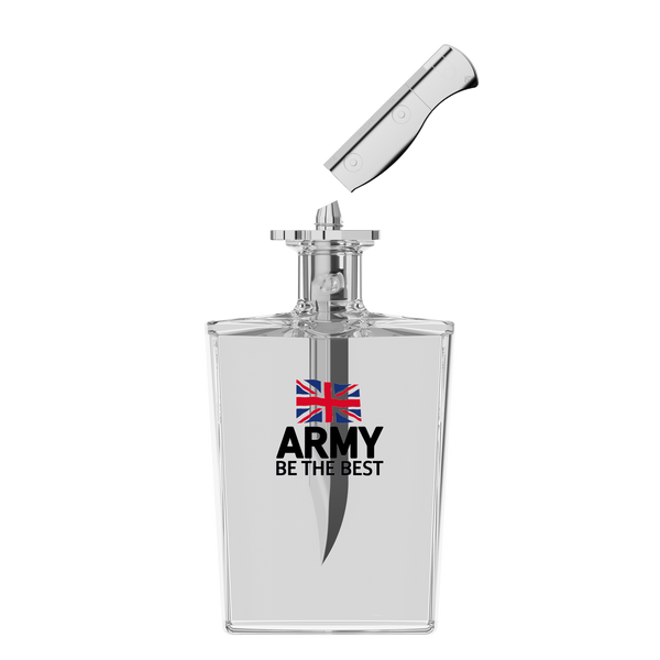 UK Infantry SLR Bayonet - Luxury Square Decanter